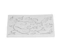 Acouto Chcolate Silicone Mold Food Grade Materials Easy to Demold Various Flowers Shapes Cake Resin Mold for DIY Dessert50-2304 Pink Such Pudding Make Cream Brownie Multi Ice Cake (50-2253 Gray)