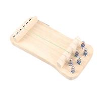 Acouto Chinese Zither Finger Trainer Wooden 6-String Musical Instrument Fingering Practice Tool of Solid Has So Fing Chinese Zither Finger Trainer6-String TrainerWooden