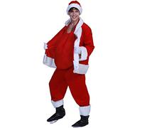 Acouto Christmas Fake Padded Belly Christmas Costume Dress Up Accessories Party Supplies Red Padded is Belly to Sturdy and AccessoryChristmas Fake BellyChristmas (Red)