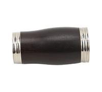 Acouto Clarinet Metal Ebony Silver Clarinets Part Accessories Pitch Pipe of Ebony and Polishe Clarinet BarrelClarinet AccessoriesClarinet Pitch PipeEbony AccessoriesMetal