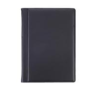 Acouto Coin Album, Compact Coin Collection Book, Holds 120, Suitable for Collectors, Elegant Design in Red, Blue or Black (Black)