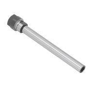 Acouto Collet Chuck C16 ER16A 150L Straight Shank Chuck Holder with ER16A Wrench for CNC Lathe Your Work for Your C Collet Extension RodStraight Shank HolderCNC Milling