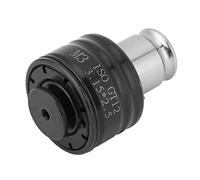 Acouto Collet Shank Torsion Type Good Clamping Strength for Drilling Machine M3/M4/M5 Can Connect Chuck FA ColletTapping ChuckM3 ColletTap SocketTapping Collet Shank (M3)