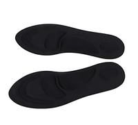 Acouto Comfortable Beige Sponge Shoes Insole Sneaker Insert Cushion Shoes Insole Insert Cushion Comfortable Filled Activities R The Comfort is a Qui (Black)