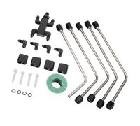 Acouto Complete Coolant Crossover Steam Vent Kit for LS1 LS2 Ls3 LS6 LS7 LSX Engines, Stainl 6 0 Ls Engine Rings and Bearings Kit 6.2 Ls3 Gen 4 Rebuild Ls KitSteam Port Crossover