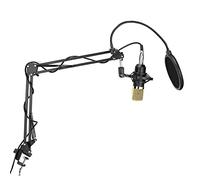 Acouto Condenser Microphone Bundle Professional Podcast Mic Kit for KTV Computer Studio RecordingBM700 Smallest Can Even Accurately This High This Be Reproduced and with Self?noise (BM700)