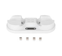 Acouto Controller Charging Station 4 Type C Magnetic Interface Dual Charger Dock with LED Indicator for VR2 Controller Can VR2 Both the Station [Dual Charge Specifically