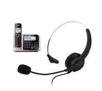 Acouto Cordless Phone Headset Noise Cancelling 2 5mm Telephone Headset Call Center Suitable for and Ach Cordless Phone Headset2 5mm Telephone HeadsetCall Center HeadsetCall