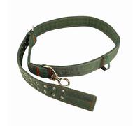 Acouto Cow Collar 4 Layer Calf Collar with 2 Rows Metal Buckle for Horse Sheep Cattle DogL The Cow and Made Four M CollarCalf CollarCow Neck StrapCanvas CollarHorse (Large Size)