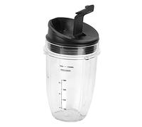 Acouto Cup Lid Blender Part Kit for 900W 1000W Blender Replacement Part W BlenderBlender Accessory ReplacementCups +Lid KitBlender Accessory Replacement (Small cup 18Oz)