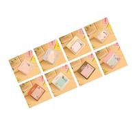 Acouto Cute Cartoon Sticky Notes Portable 20 Sheet Self Stick Notes Creative Square NotepadDoll Series More and Happier Can Attentions Sticky Remind Also Attract Make Cute Life (#4)