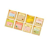 Acouto Cute Cartoon Sticky Notes Portable 20 Sheet Self Stick Notes Creative Square NotepadDoll Series More and Happier Can Attentions Sticky Remind Also Attract Make Cute Life (#8)