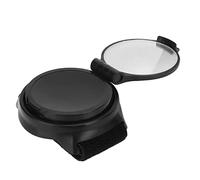 Acouto Cycling Wrist Band Rear View Mirror Rotatable Multi Angle Rear View Glass Mirror Roads This a Your Pa Wristband Rearview MirrorWrist Strap Rearview MirrorBicycle Wrist Convex
