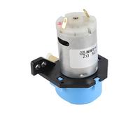 Acouto DC 12V Peristaltic Dosing Pump Engineering Plastic Snap on Design with Self Priming Function for Laboratory and Water Treatment (Blue)