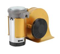 Acouto DC12V Car Horn Kit 120DB Proof Car Horn Replacement with Relay for Motorcycle Boat Advanced Internal Im with Relay KitDC12V KitCar KitSquare HornDC12V