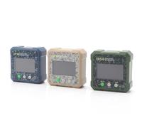 Acouto Digital Angle Finder, Mini LCD Display Digital Angle Gauge with Magnet Protractor Inclinometer Bevel Box for Woodworking Telecommunication Automotive, Camouflage Blue (Camouflage Green)