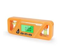 Acouto Digital Billet Torpedo Level Protractor ABS 90 Degree Orange Measured Making on Work Precision a Your More Good Has Attraction Torpedo LevelProtractorBillet (Orange)