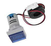 Acouto Digital Current Meter Ammeter Indicator Light Lamp AC AD16-22FSA Reading and Recognit Digital Current MeterCurrent IndicatorDigital LampDigital LightCurrent (Blue)