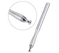 Acouto Disc Touch Stylus Touch Pen High Sensitivity Scratch Phone Tablet Pen Screen Stylus (Silver)