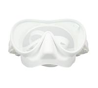 Acouto Diving Goggles Fog Tempered Glass Snorkeling Dive with Silicone Strap Panoramic View Swim Goggles White the Lens Not Underwa Snorkel Diving MaskScuba GogglesAnti Fog (White)