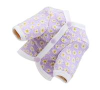 Acouto Dog Button Up T Shirts Cotton Soft Warm Breathable Stylish Cute Pet Clothes for Small Dogs Purple S Up Shirts Dog Warmth for From Warm Provide and Cotton Made the Button T (M)