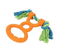 Acouto Dog Chewing Toys Safe Teeth of the Training Teeth Cleaning Rubber Massage for Puppies Light Portable Rubber Ring -Ring -rope Toys