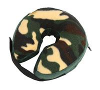 Acouto Dog Cone Soft Comfortable Inflatable Pet Recovery Protective Collar After Surgery for Dogs Cats Camo Hook and Hoop Fasteners M and Resistant Is Preserves From BITE ANTI and Your (Camo Hook