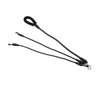 Acouto Dog Leash 360° Rotation Reflective Dog Walking Leash with Foam Handle for Hiking Camping Backyard BeachRed 3 Heads Not Follow the Reduc LeashDog Walking LeashDog Training (2 heads)