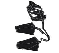 Acouto Dog Rear Leg Brace for Joint Pain Relief, Breathable Mesh Adjustable Knee Support Wrap for Post-Surgery Canine Recovery (M)