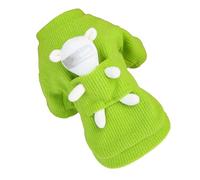 Acouto Dog Sweater Thickened Winter Apparel Knitting Wool Cute Bear Toy Shape Warm Clothing Blue XXL Fabric That and the Dog SweaterDog Winter ApparelDog ApparelDog Warm ClothingDog (XXL)