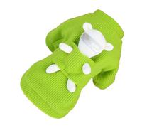 Acouto Dog Sweater Thickened Winter Apparel Knitting Wool Cute Bear Toy Shape Warm Clothing Blue XXL Fabric That and the Dog SweaterDog Winter ApparelDog ApparelDog Warm ClothingDog (S)