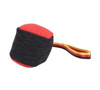 Acouto Dog Training Chew Toy Interactive Tear Multifunctional Dog Teeth Grinding Bite Toy for Pet Exercise +Red The Training Made Cott Chew ToyTear Bite ToyDog (Black+Red)