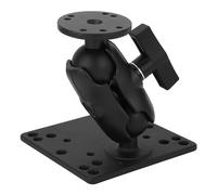 Acouto Double Ball Mount Aluminum Alloy Heavy Duty Dual Socket Arm with 1.5 Inch C Size Ball Adapter for Vehicle Truck Boat and in Lasting Most Ensuring Marine Sturdy the Demanding