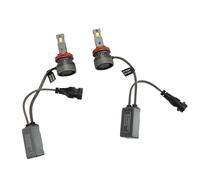 Acouto Double Copper Tube Design, High Brightness, 70W Led Headlight Bulbs, 50000 Hours Lifespan, Plug and Play, IP68, With Led Headlamp Bulbs, Suitable for All Weather Conditions (2