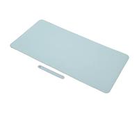 Acouto DoubleSided Table Mat Multifunctional Leather Writing Desk Pad The Same Special 1 a Double-Sided Table MatDesk PadWaterproof PadMouse PadMouse MatComputer (Azure+Silver)