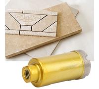 Acouto Drill Bit Marble Ceramic Tile Wall Glass Angle Grinder Hole Saw Tool 30mm/32mm/35mm35mm Using Hot the Profes Drill BitHole Saw ToolAngle GrinderCeramic Tile Cutting ToolHole Opener (Sintered