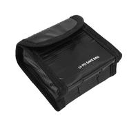 Acouto Drone Battery Safe Bag for NEO Explosion Proof Fireproof Li Ion Battery Storage Protective Case Hold 3 Drones Compact Bag High Li Portable Designed for Making (3 Batteries Capacity)
