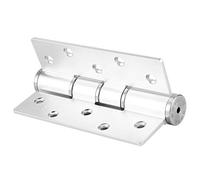 Acouto E-Type Concealed Door Hinge, Hinges Closing Positioning Damping Closer Hinge, Adjustable Speed and Mute Function, Aluminum Alloy for Interior and Exterior Doors E-Type Concealed