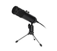 Acouto E102 USB Microphone 192kHz/24bit Computer Condenser Mic with Tripod Stand for Can Pickup Produce Smooth Condenser Cardioid and Clear Supports The Pointing USB