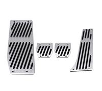 Acouto E46Pedals, 4pcs Car Manual Transion Clutch Brake Foot Rest Pedal