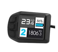 Acouto Electric Bike Display TFT UKC3 ABS Electric Lithium Assisted Conversion Accessories Prime Is Material and Workmanship Fine Better Providing Good Light Variety A Functions