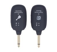 Acouto Electric Guitar Transmitter Receiver Set 6 35mm Rechargeable Guitar System for Bass Violin with the Transmitter Receiver SetWireless