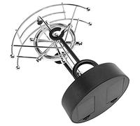Acouto Electronic Perpetual Motion Desk Toy ABS Zinc Alloy Physics Swing Decor with Battery Operated Design for Home Decoration Gift