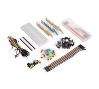 Acouto Electronics Component Kit, Fun Assortment with 400 Components, Power Module, USB Data Cable, ABS, PCB, for R3, STM32,