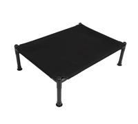 Acouto Elevated Dog Bed, Portable Cooling Pet Cot Water Proof Pet Hammock with Washable Mesh Metal Frame for Camping, Parks, Backyard Relaxation (XL 39x39x12.5cm / 15.4x15.4x4.9in)