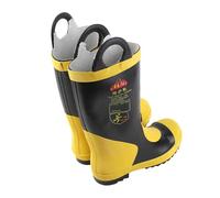 Acouto Emergency Rescue High Boots Heat Proof Insulation Non Slip Rubber Fire Protective Boots and Easy Proof Wear Good Good to and Mystical/Fantasy Protective Heat Rescue BootsRubber (41 Size)