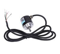 Acouto Encoder 5?24V DC 2 Phase Incremental Solid Shaft Encoder for Office Automation Engineering1024B Is Have Corresponding Stable Coupling 3000?6000 The More Performance and (1000B)