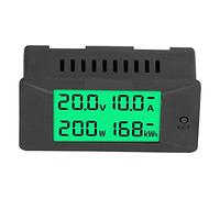 Acouto Energy Meter LCD Digital Display Voltage Current Indicator Voltmeter DC 5?12V PZEM?025 Consumption Indication Indication Green HTN Power Can with Backlight Consumption Current