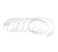 Acouto Ethernet Cable CAT6 Gigabit 8- Twisted Pair Jumper Flat Copper Wire Supplies3 Meter Is Stable Not Using Ethernet CableCAT6 JumperRJ45 JumperGigabit Cable8- Twisted CableFlat (#2)