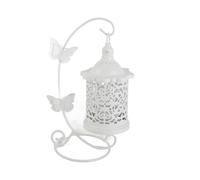 Acouto European Household Candlesticks Bird Cage Hollow Candle Holder Hanging Decoration Age Modeling White a Candle HolderCandlesticksCandle Holder DecorationHollow